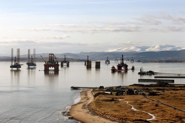 Chevron was among the first oil companies to drill in the North Sea in the 1960s (Andrew Milligan/PA)