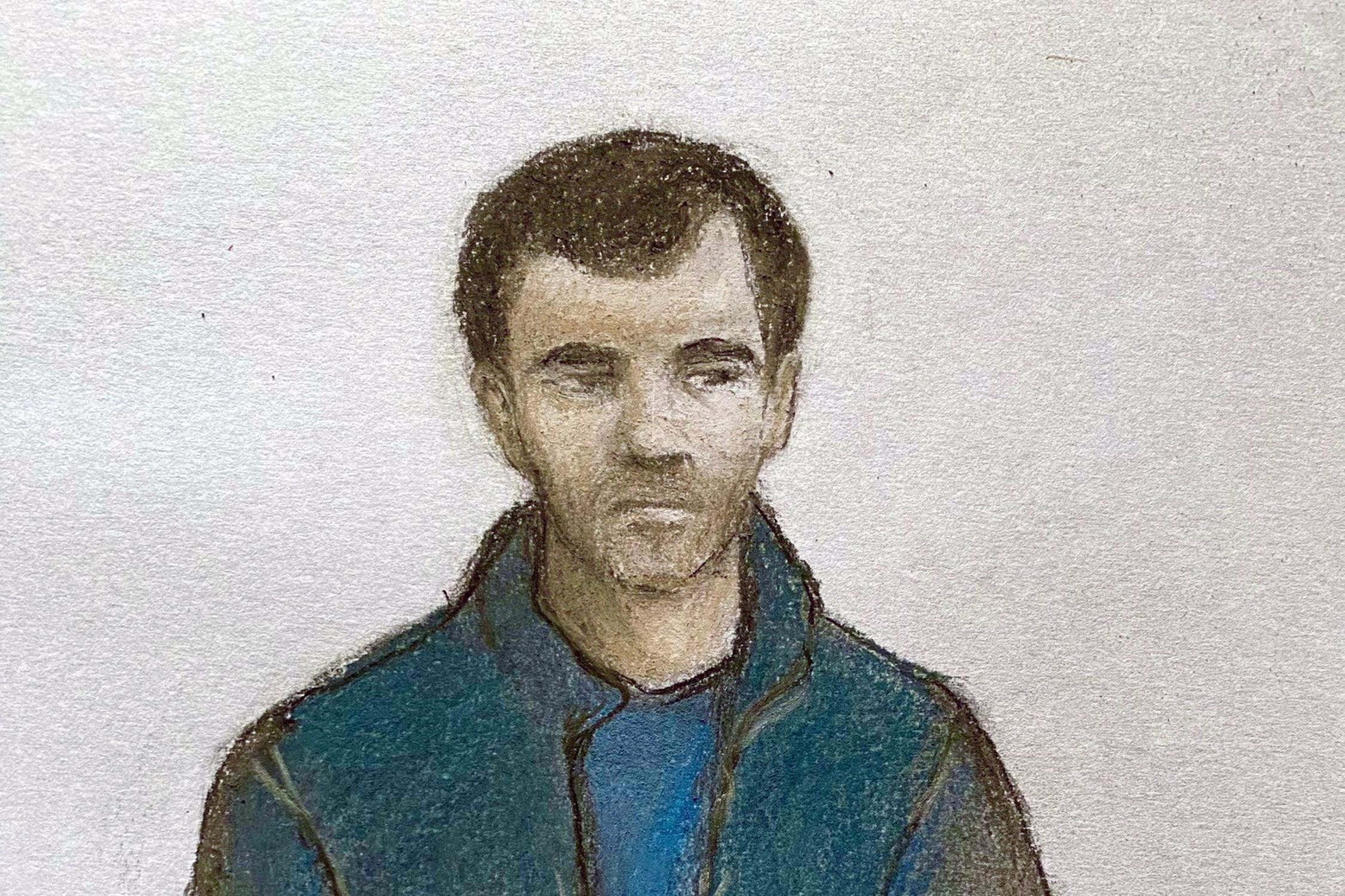 Bulgarian national, Tihomir Ivanov Ivanchev, 38, of Acton, west London, is the sixth member of a suspected Russian spy ring to appear in court accused of conspiracy to conduct espionage in the UK (Elizabeth Cook/PA)