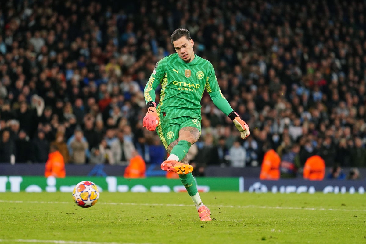 Manchester City goalkeeper Ederson to miss rest of the season with facial injury