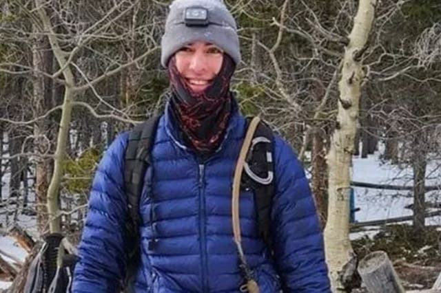 <p>Lucas Macaj went missing after he summited Longs Peak in Rocky Mountain National Park on Sunday</p>