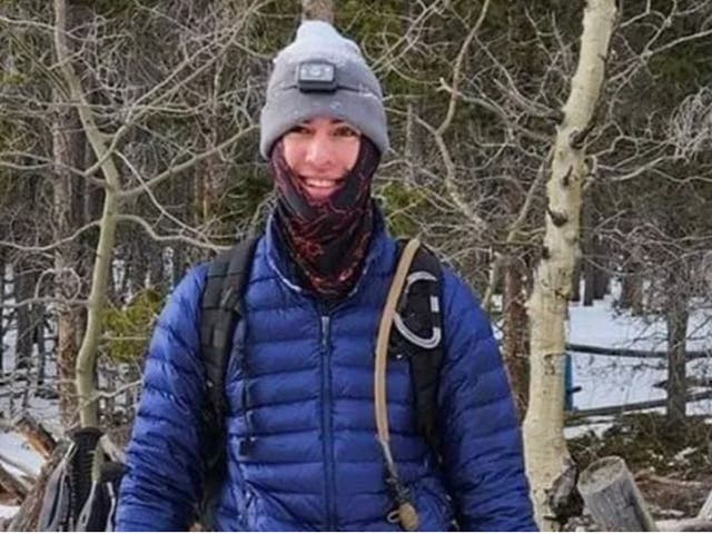 <p>Lucas Macaj went missing after he summited Longs Peak in Rocky Mountain National Park on Sunday</p>
