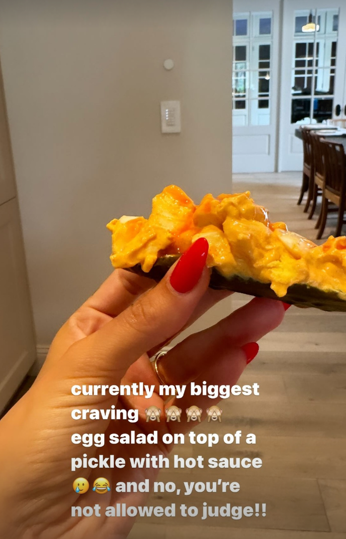 Hailey Bieber reveals her recent pregnancy craving