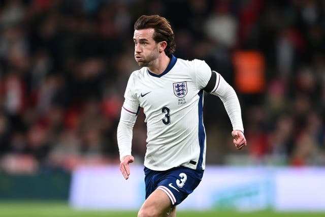 <p>Ben Chilwell will hope to make the England squad for Euro 2024 </p>