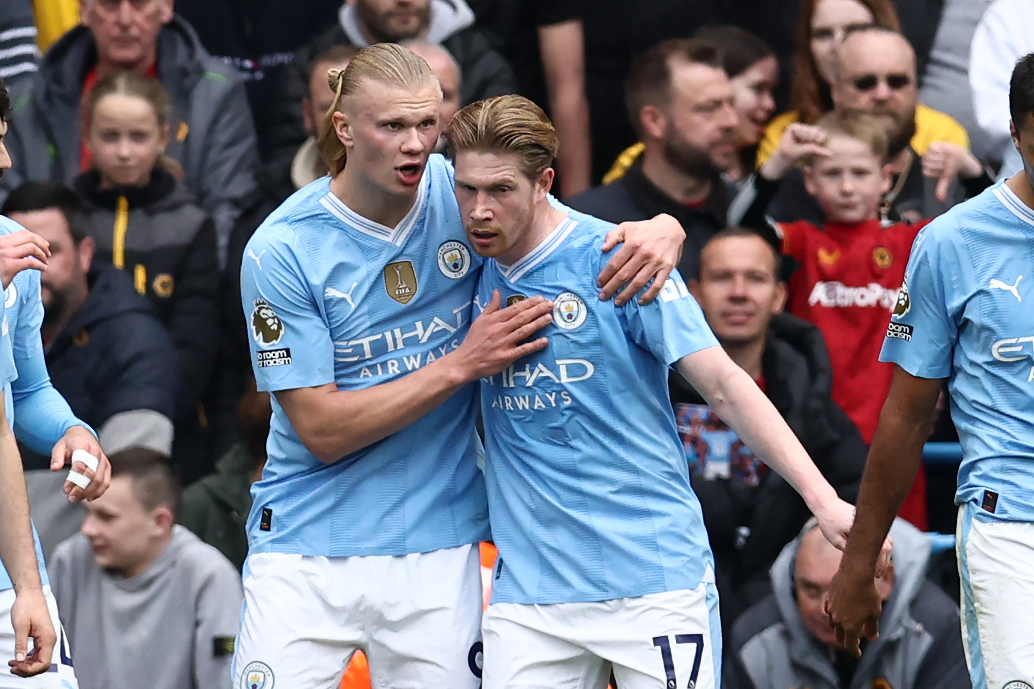De Bruyne believes Erling Haaland’s achievements this season have been overshadowed by his prolific form last year.