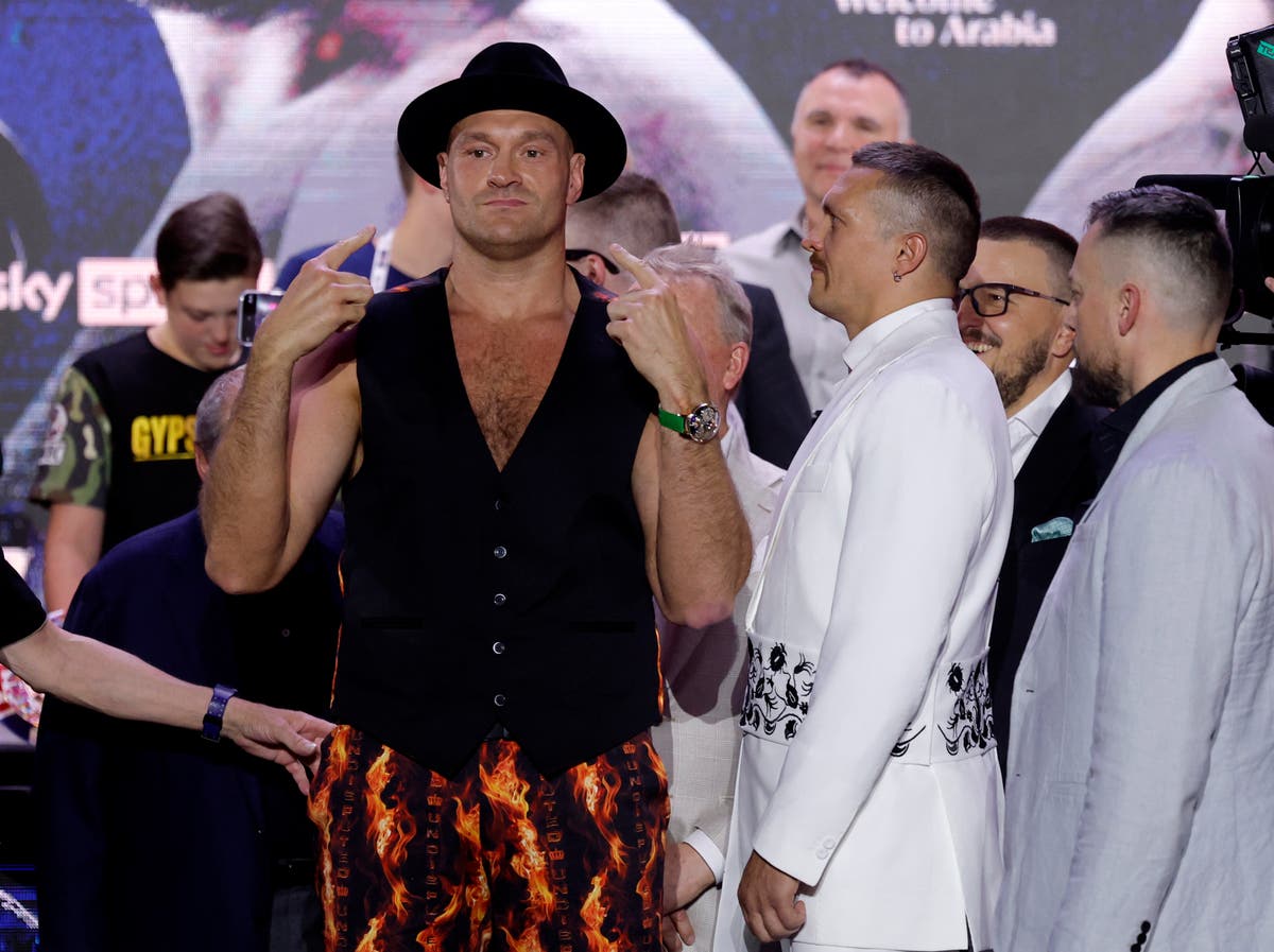 Fury v Usyk LIVE: Latest news and updates before weigh-in
