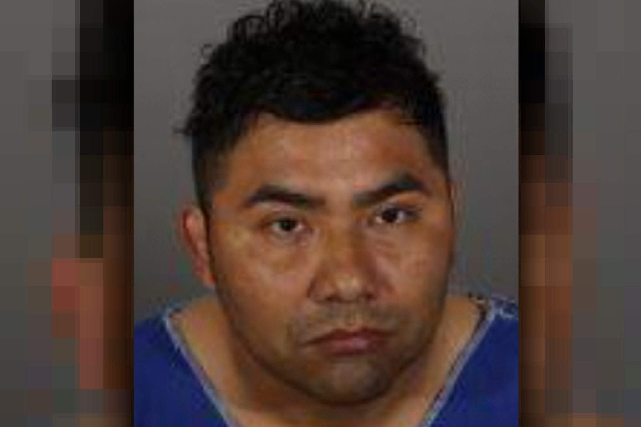 Eduardo Sarabia, pictured in a booking photo, was arrested on Monday