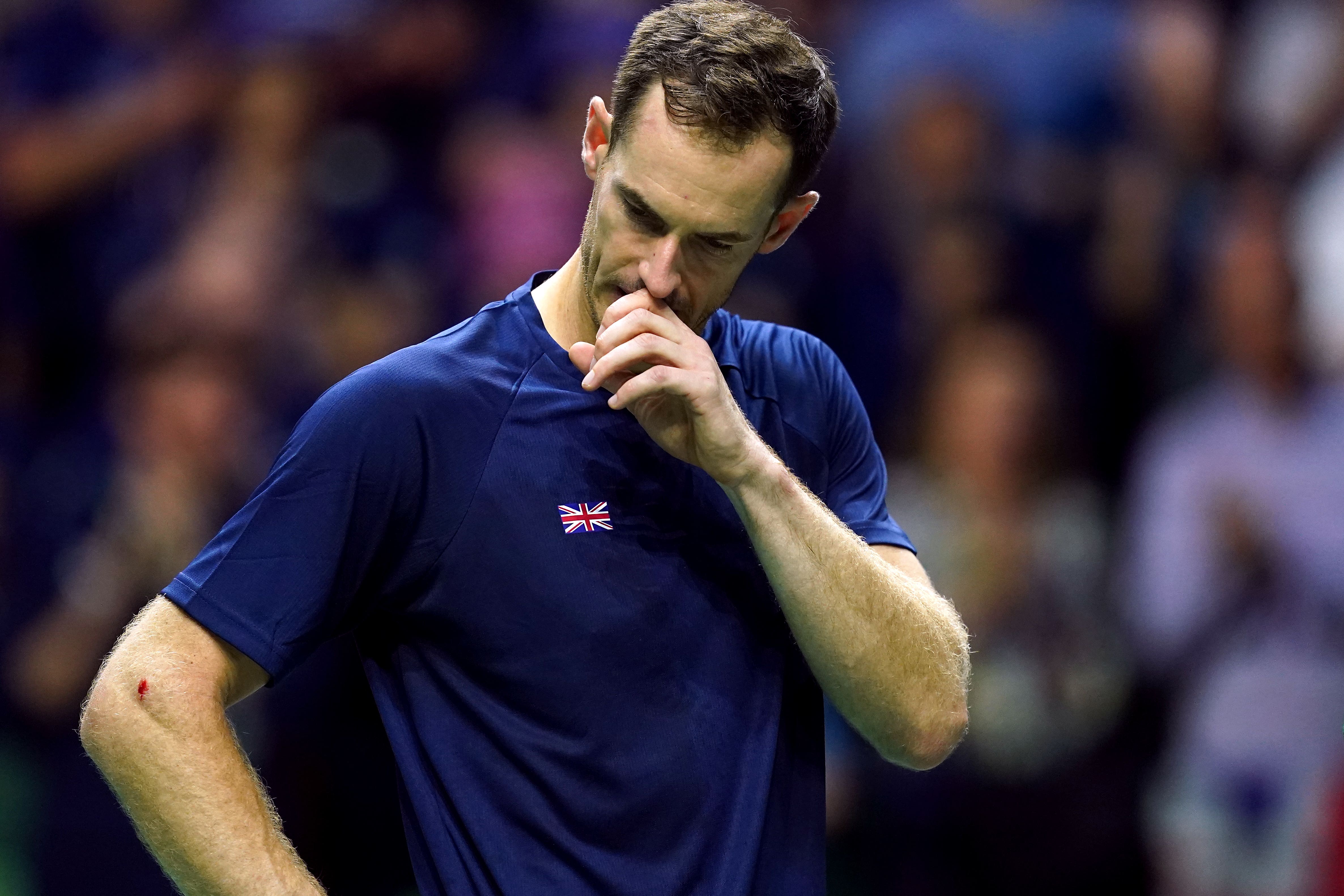 Andy Murray was beaten in Bordeaux (Martin Rickett/PA)