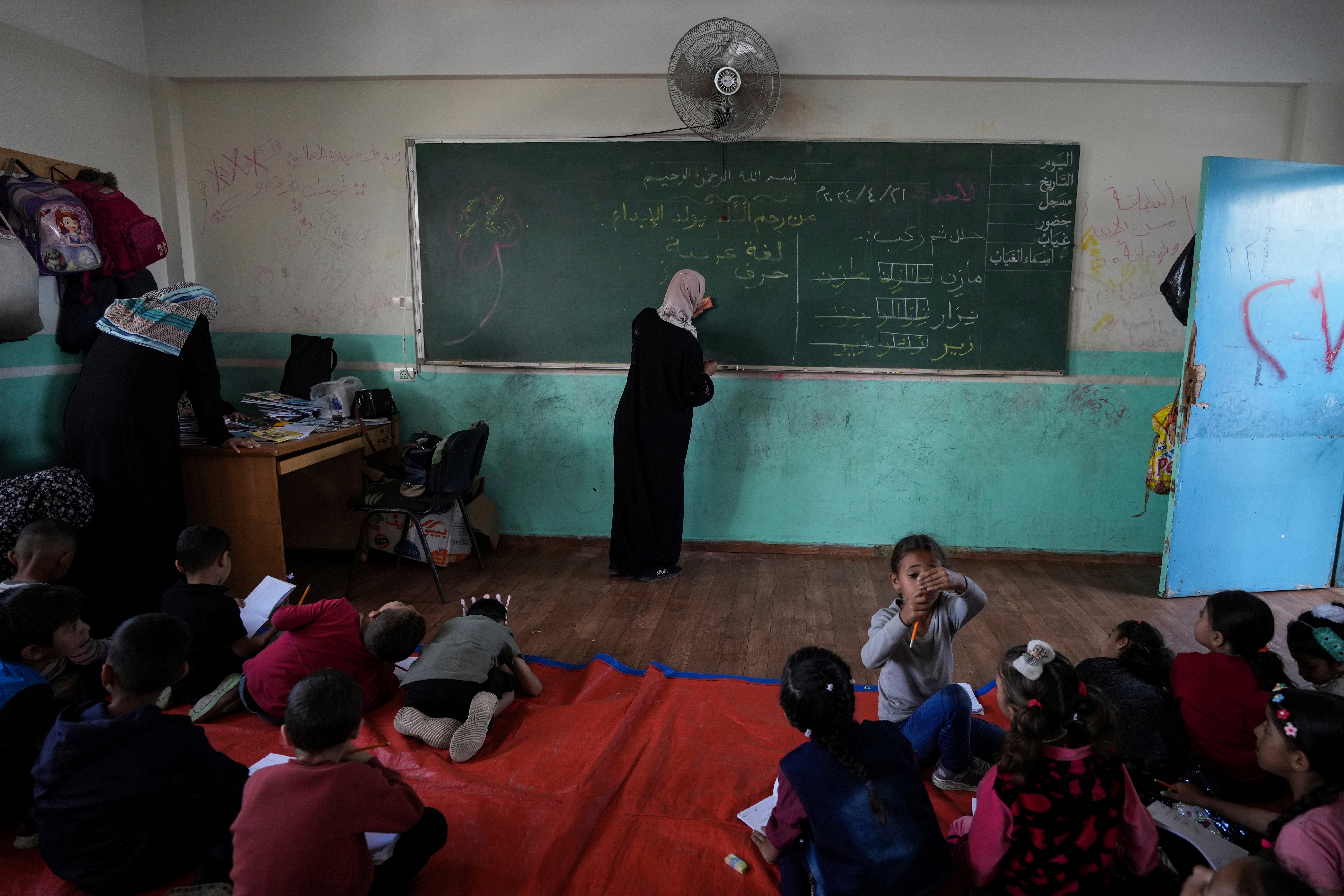 Israel Palestinians Education in Gaza