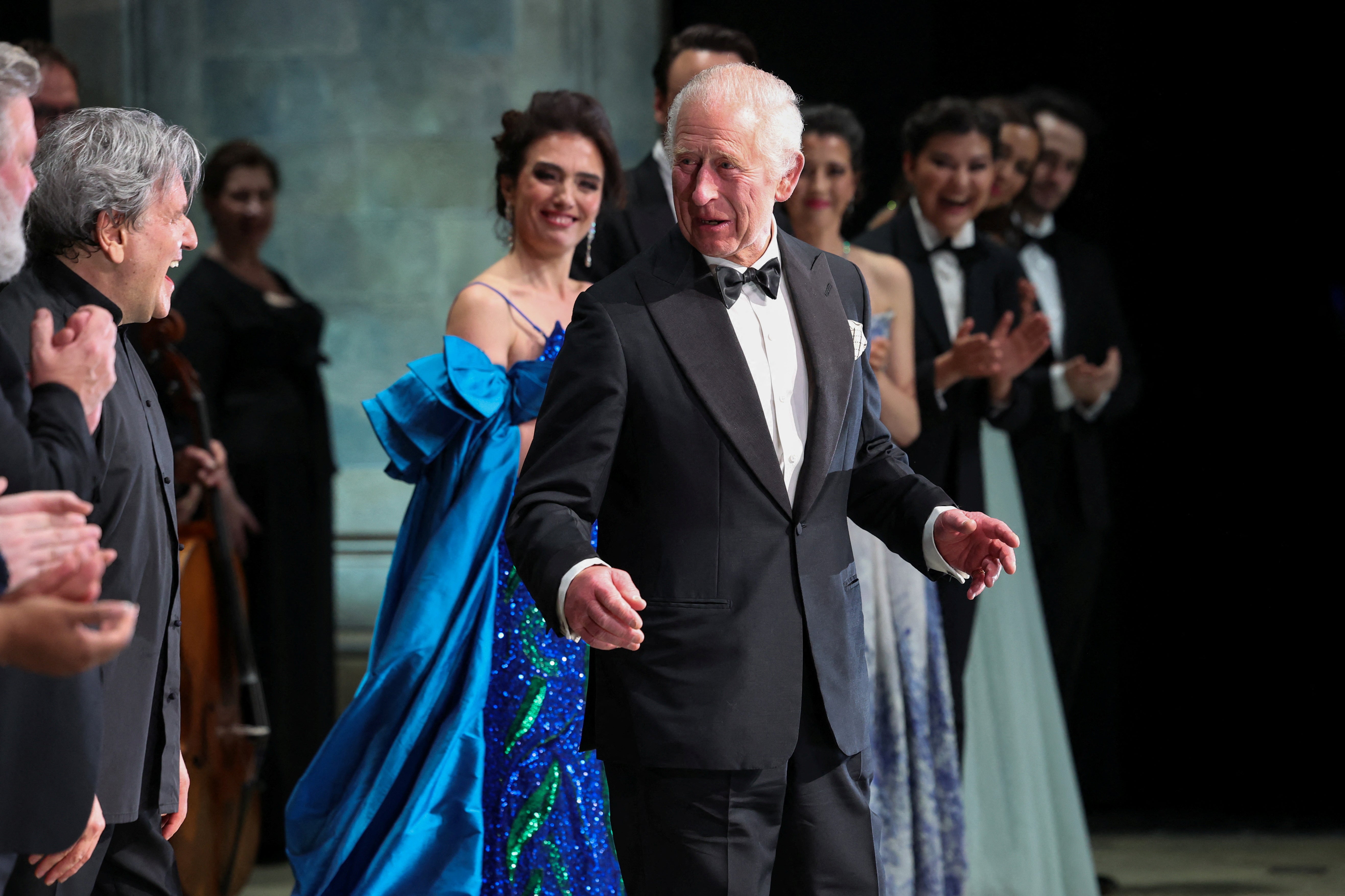King Charles made a surprise appearance at the Royal Opera House last week