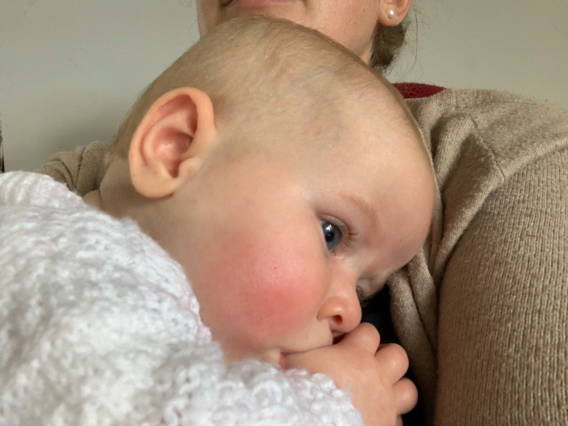Iona Grace Buckingham was admitted to hospital with suspected bronchiolitis