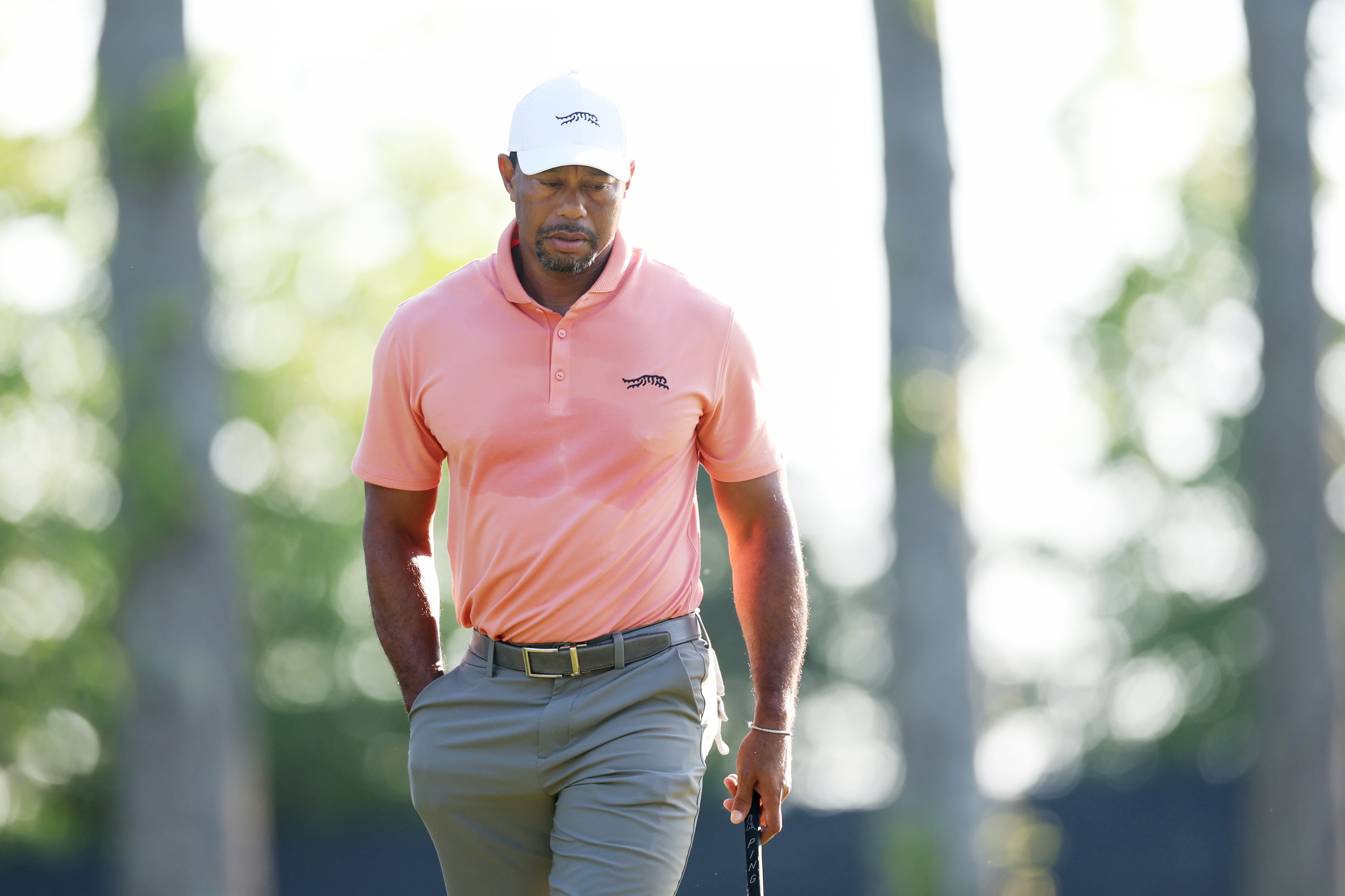 Tiger Woods shot a one-over round of 72 on the opening day at Valhalla