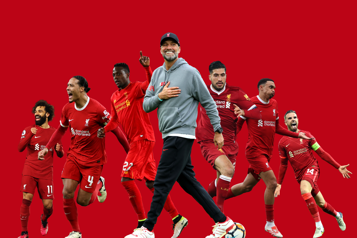 Some of the Liverpool players who starred under Jurgen Klopp
