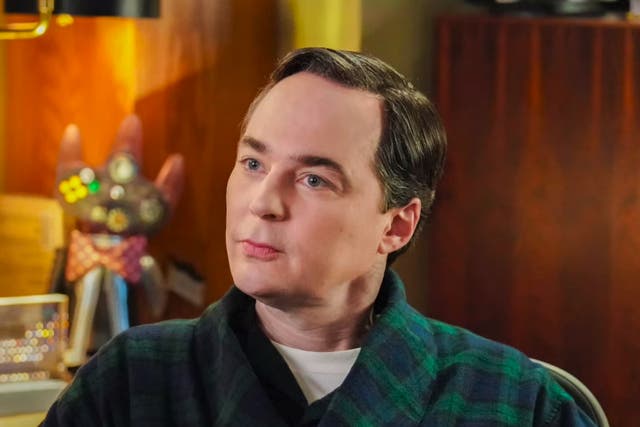 <p>Jim Parsons in the ‘Young Sheldon’ finale</p>