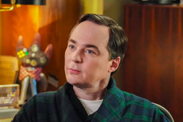 <p>Jim Parsons en el final de ‘Young Sheldon’</p>