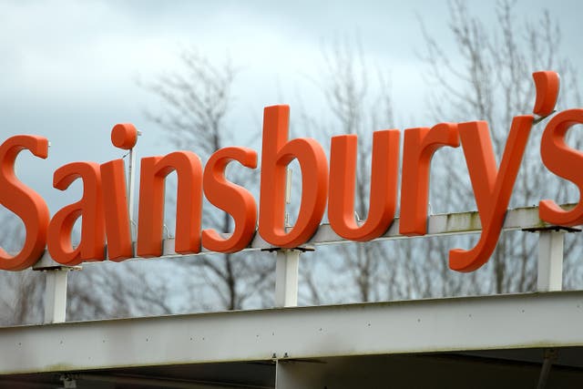 Sainsbury’s is to make use of AI technology after signing a deal with Microsoft (PA)