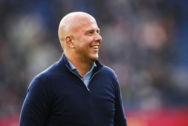 <p>Arne Slot will depart Feyenoord this summer</p>
