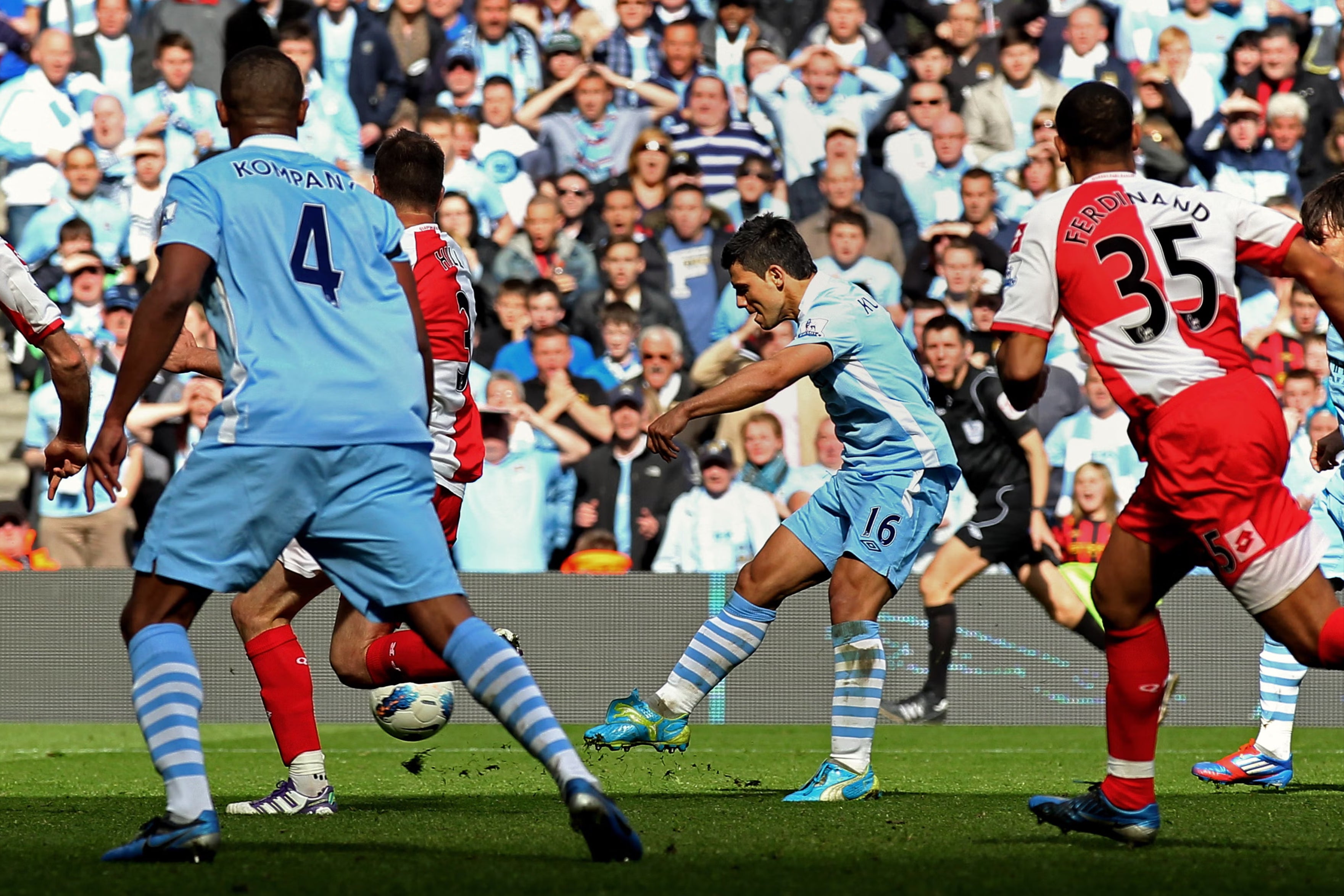Aguero’s goal is one of the most famous in Premier League history