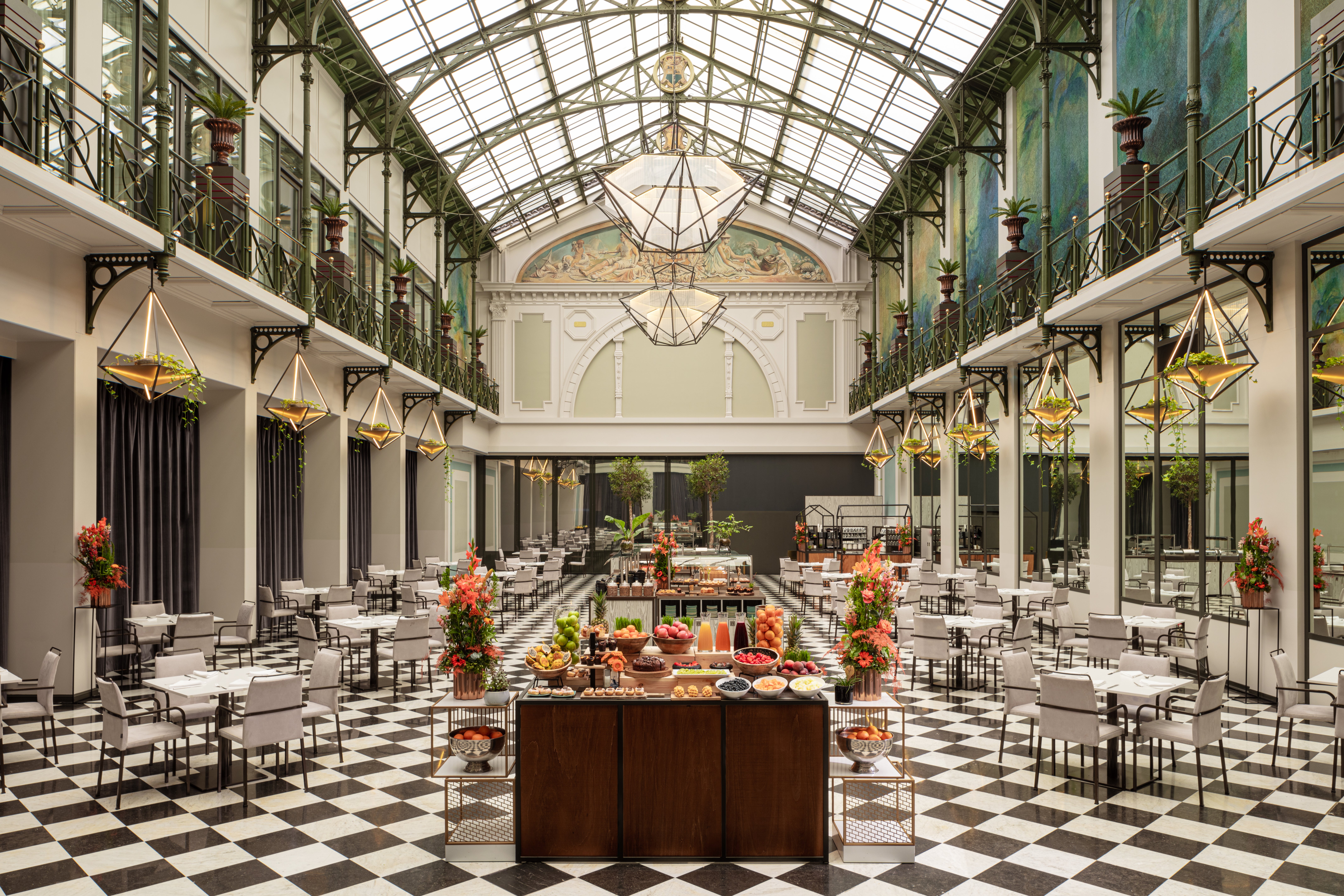 The Wintergarden, a glorious space at the heart of the property