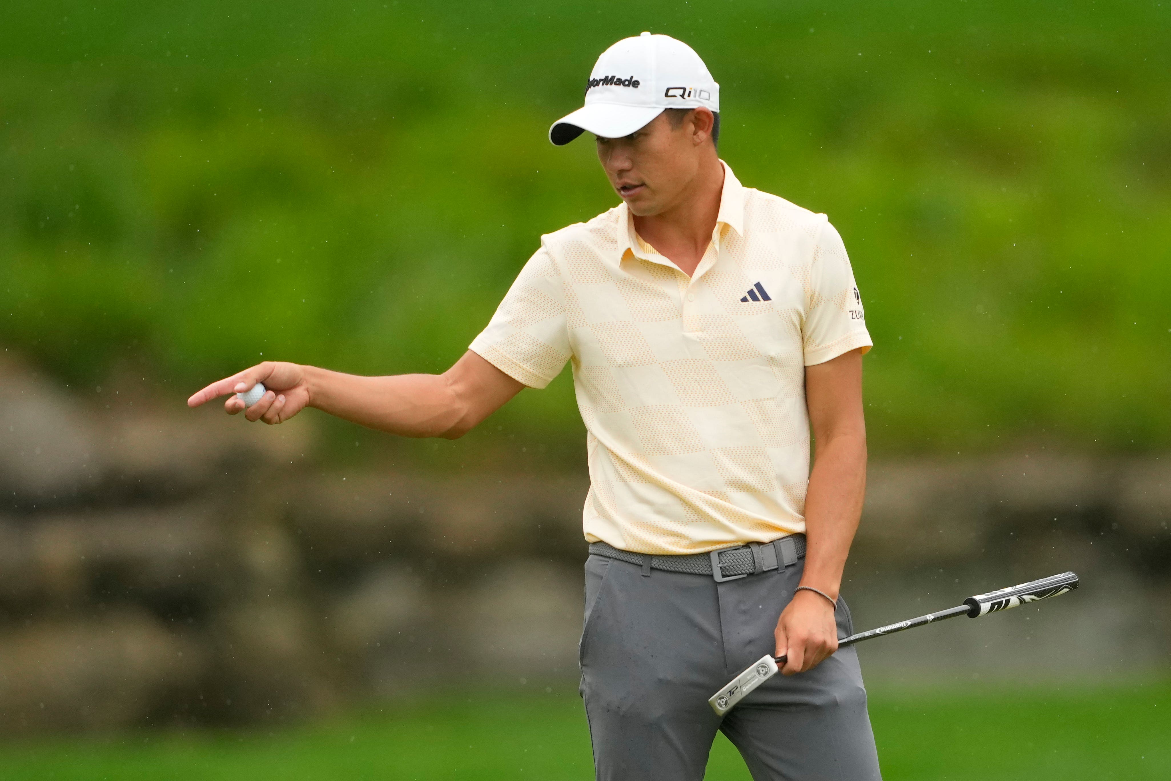 Collin Morikawa takes clubhouse lead at US PGA as he eyes third major ...