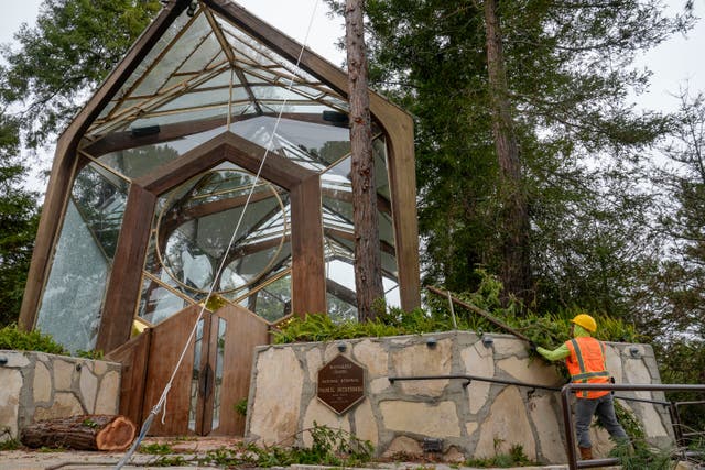 California Chapel Landslide