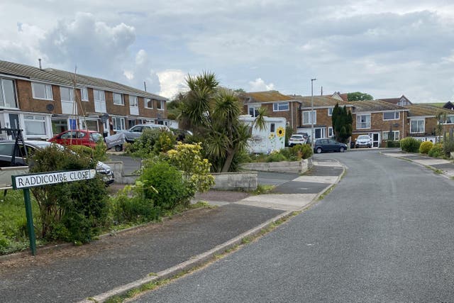 Rita Bristow said she knew of only four households on her street in Brixham which have not been affected (Rita Bristow/PA)