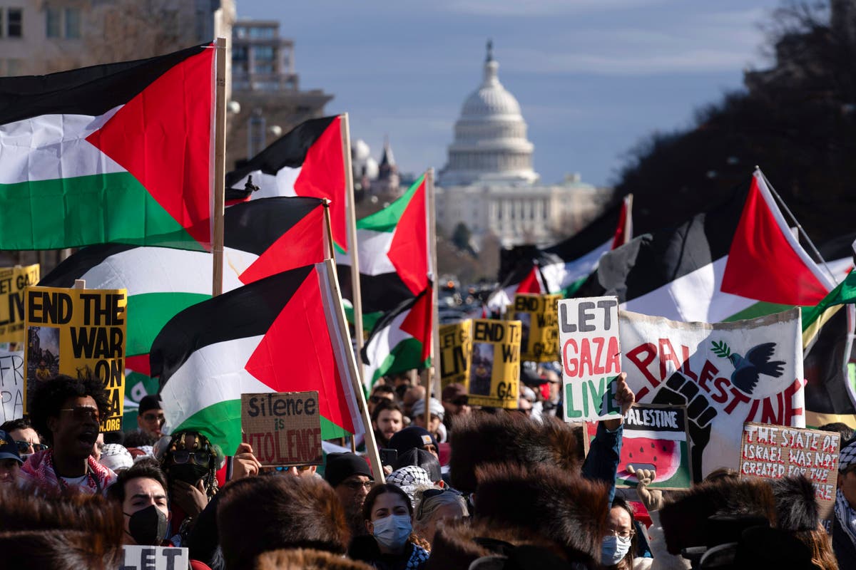 1000’s anticipated at pro-Gaza rally on Washington’s Nationwide Mall