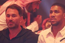 Eddie Hearn explains how Anthony Joshua could fight Tyson Fury this year