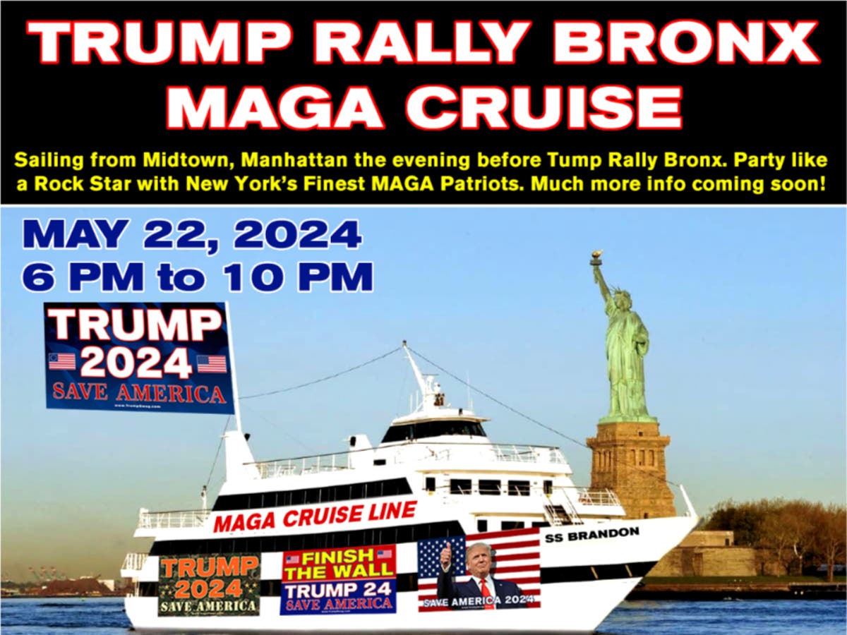 ‘BYOB’ MAGA cruise round New York introduced to coincide with Trump’s Bronx rally
