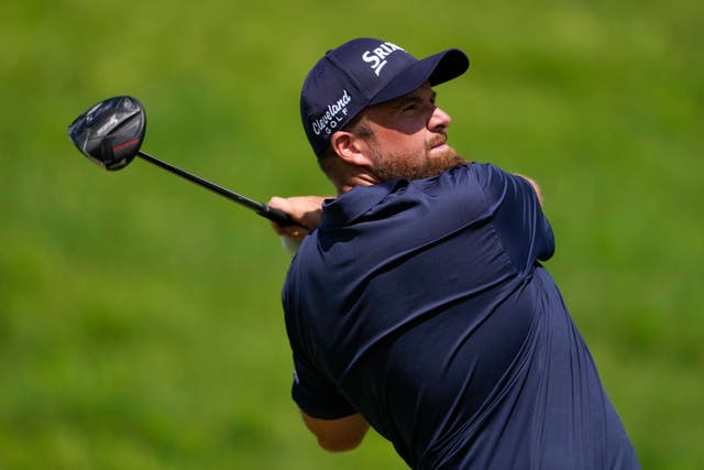 Shane Lowry equalled the lowest score in men’s major history with a 62 in the US PGA Championship (Matt York/AP)