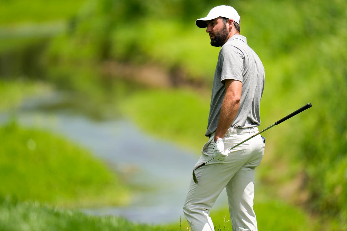 Rough return to 'normal' sends Scheffler down the leaderboard at PGA Championship