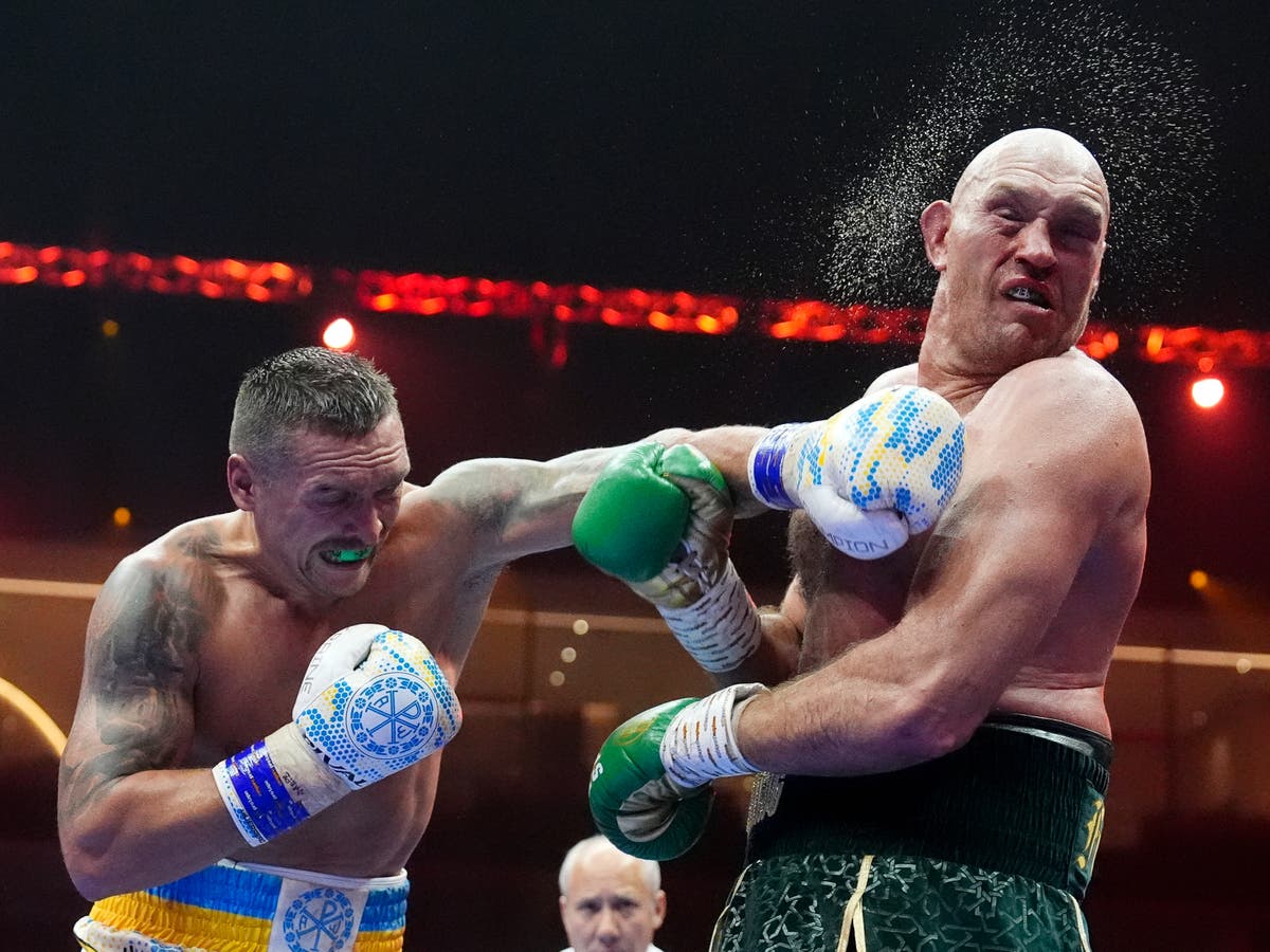 Fury vs Usyk LIVE: Fight reaction and undercard results after split  decision | The Independent