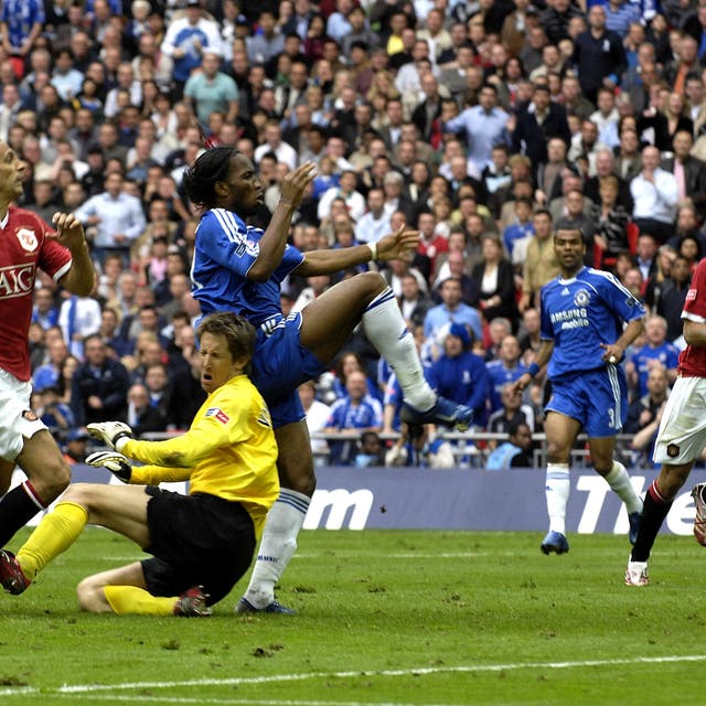 Didier Drogba notched the winner in extra-time (Rebecca Naden/PA)