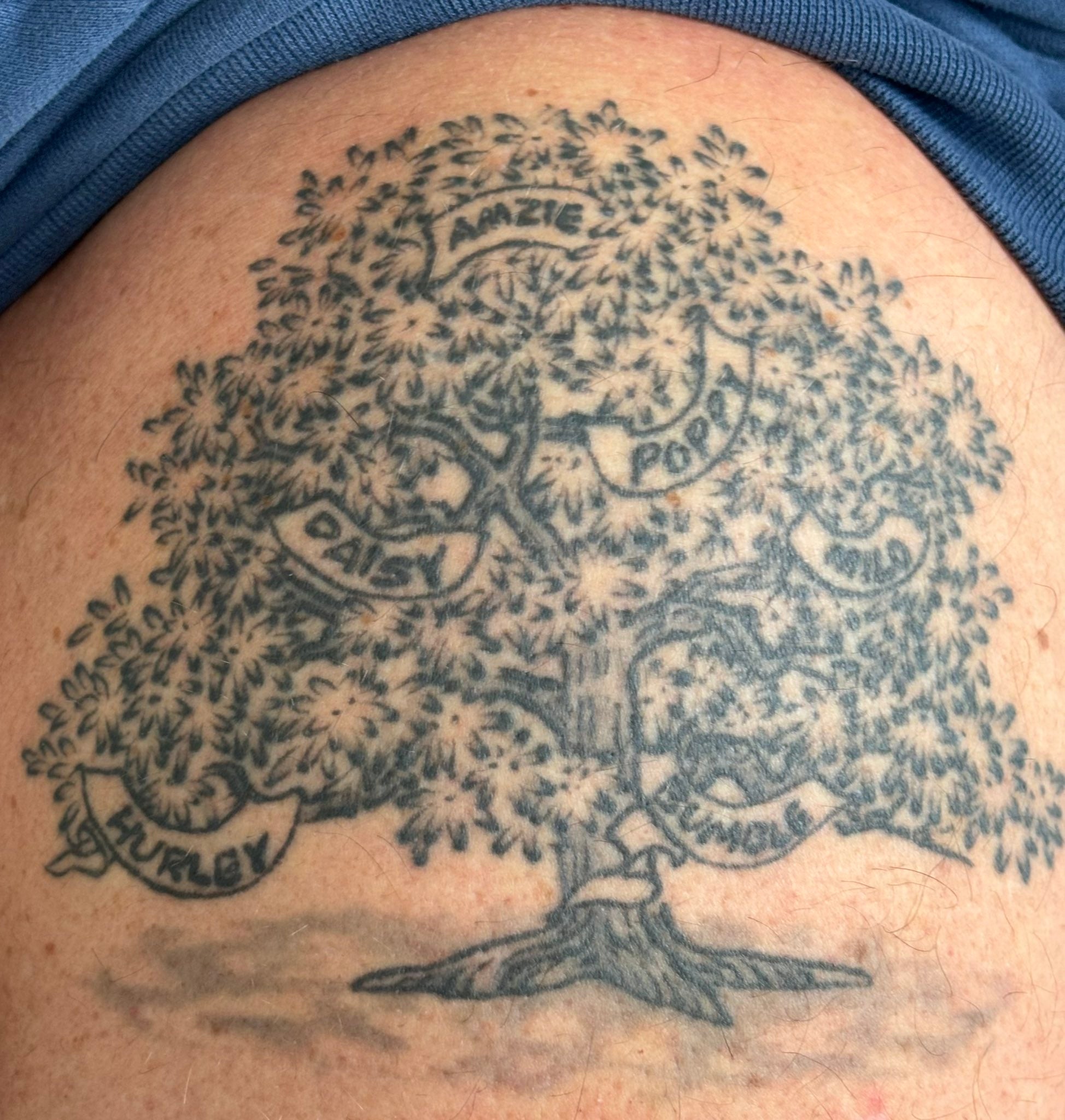 Ant McPartlin’s family tree tattoo
