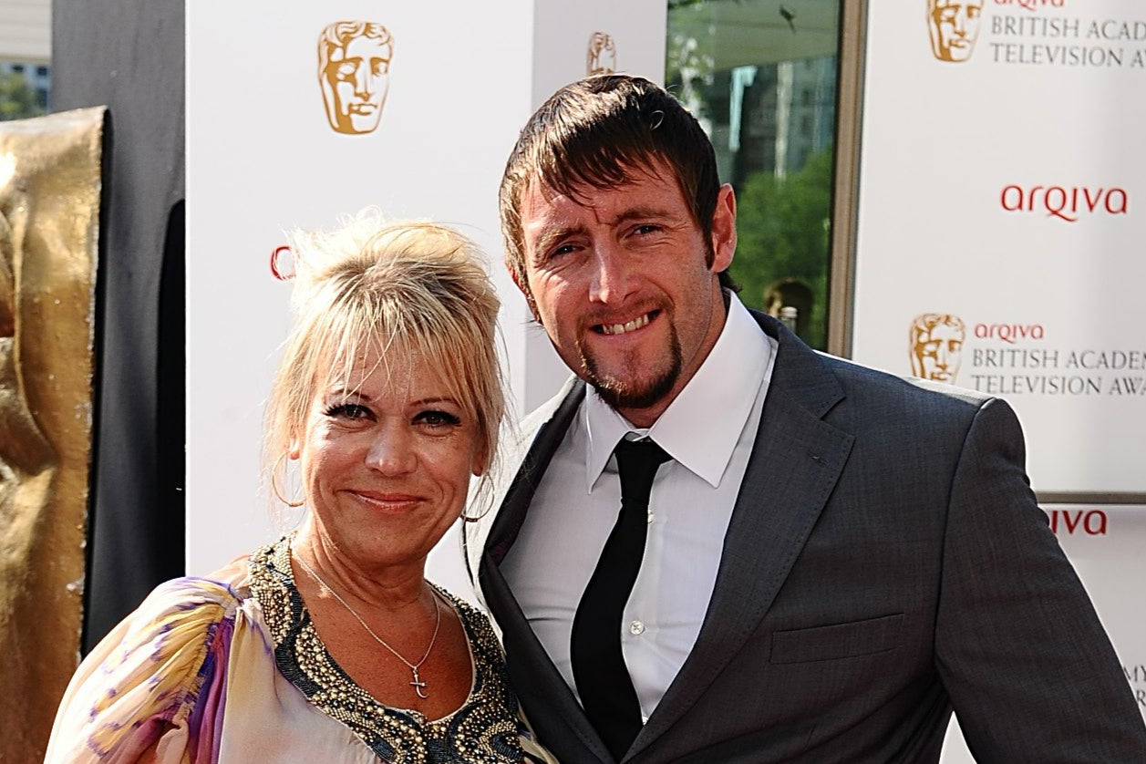 Tina Malone and Paul Chase in 2012