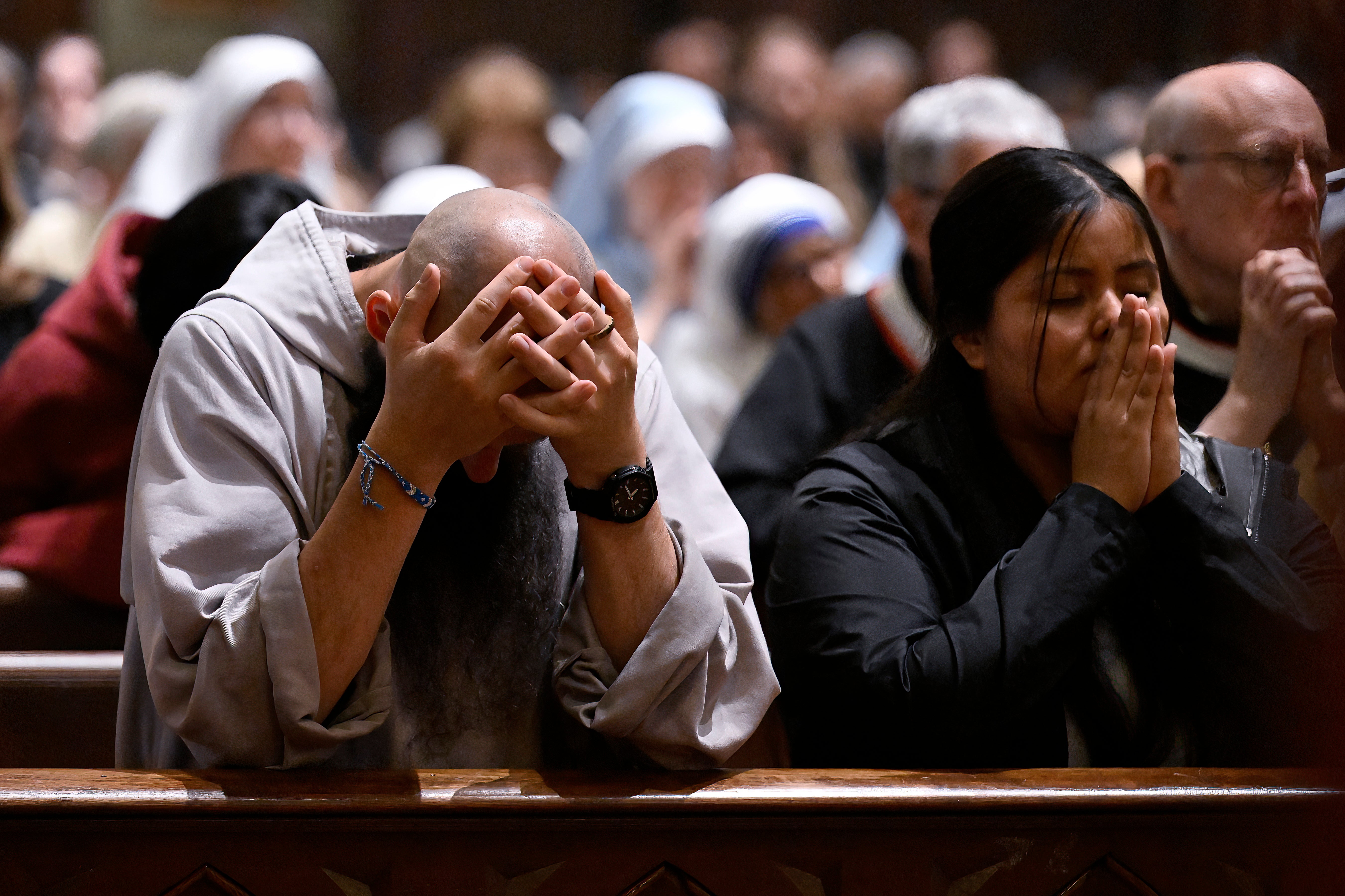 APTOPIX Catholic Pilgrimage