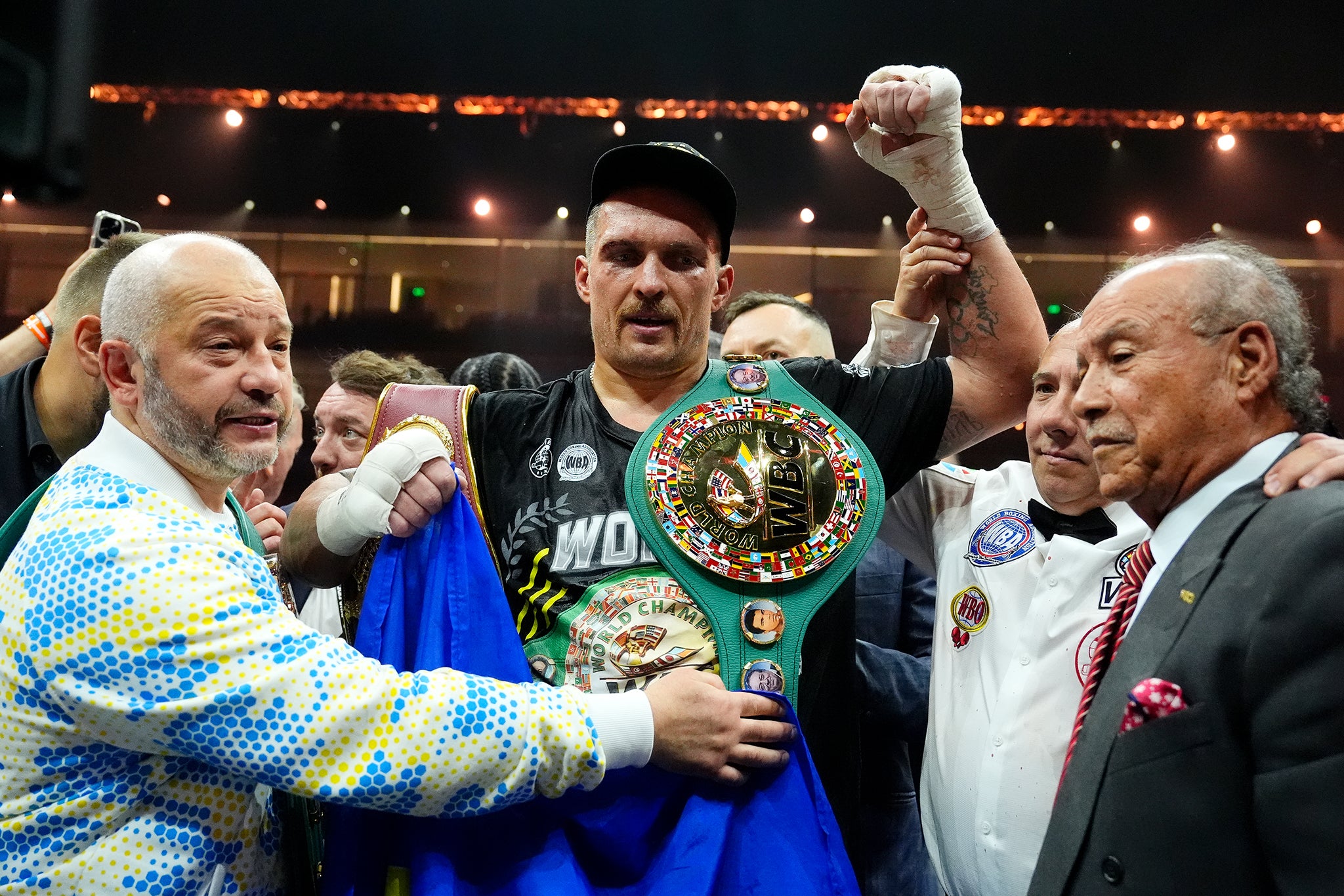 Usyk was crowned the winner – and undisputed champion – after beating Fury via split decision