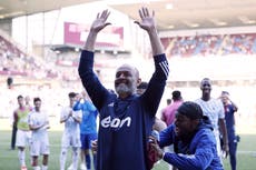 Nuno Espirito Santo achieves ‘main objective’ as Forest win secures survival