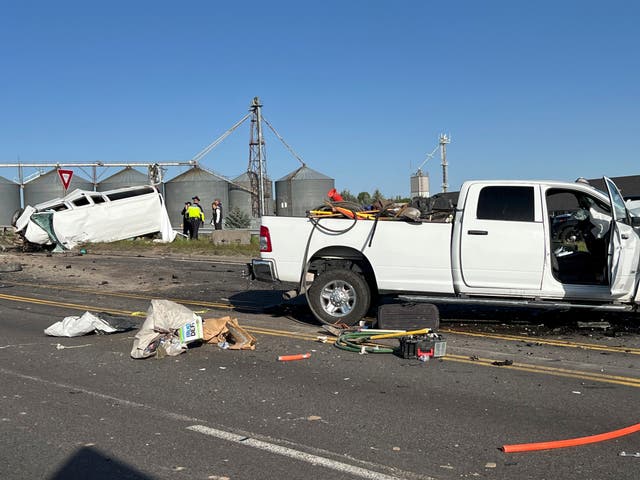 APTOPIX Idaho Crash 6 Killed