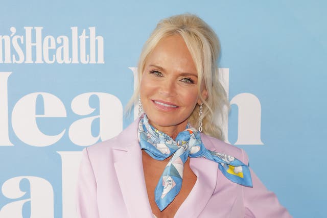 <p>Kristin Chenoweth (pictured) has opened up about her experience with domestic abuse</p>