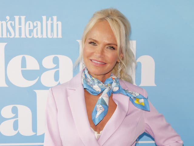 <p>Kristin Chenoweth (pictured) has opened up about her experience with domestic abuse</p>