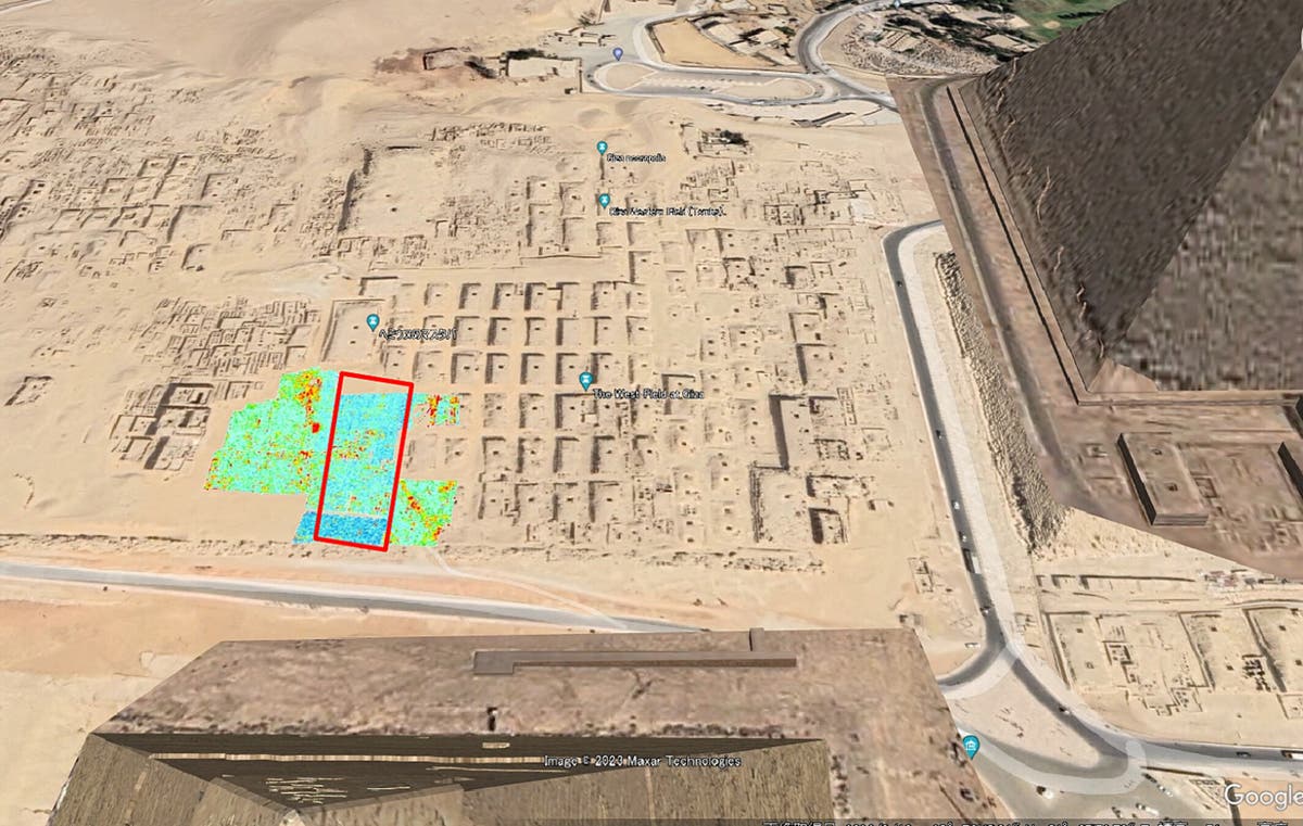 Archaeologists perplexed by large &lsquo;anomaly&rsquo; found buried under Giza pyramids