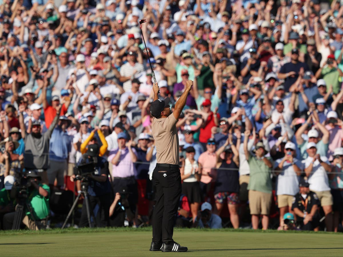 Xander Schauffele hails ‘awesome’ birdie which clinched first major