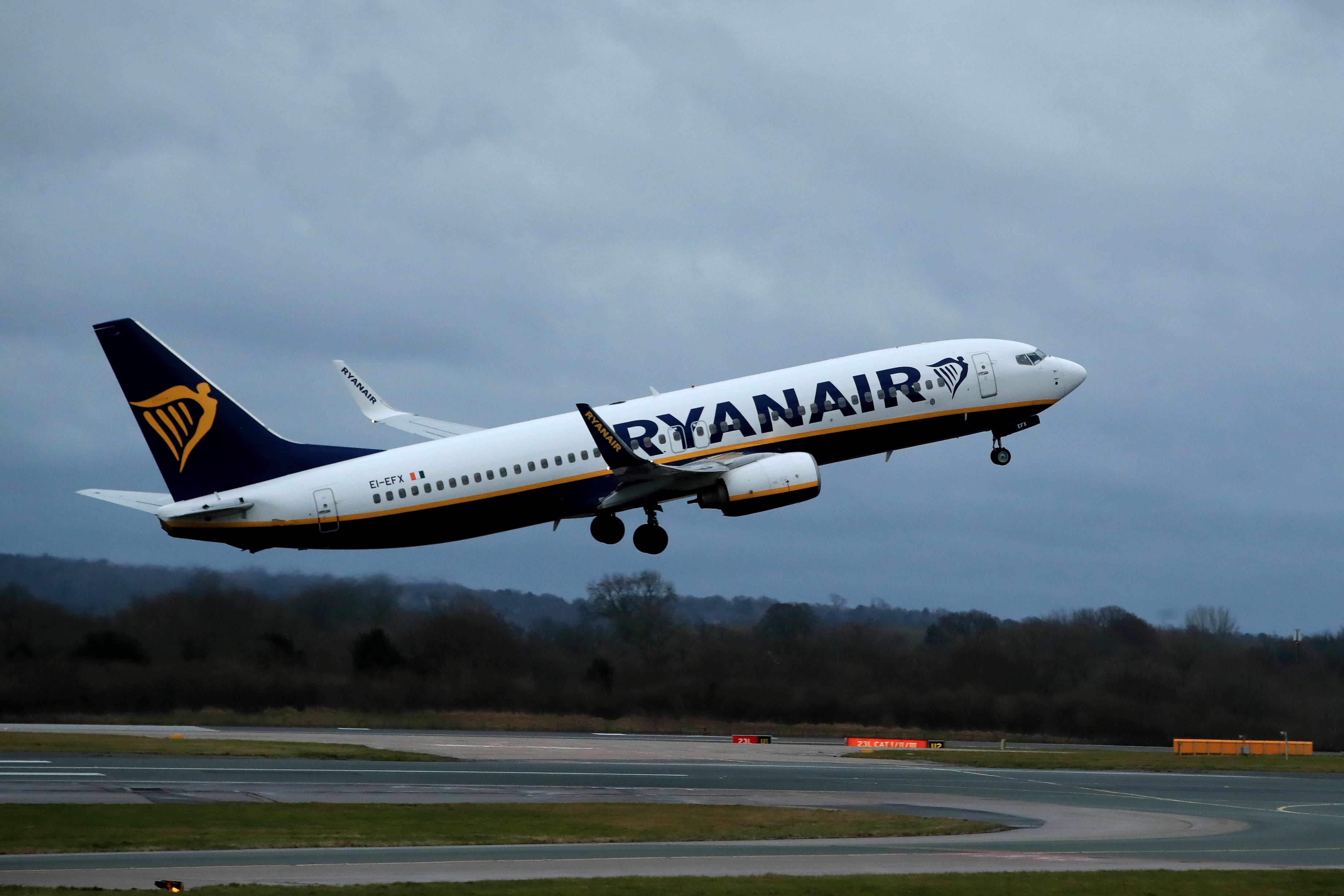 Ryanair said 19.3 million passengers booked tickets for its flights in June