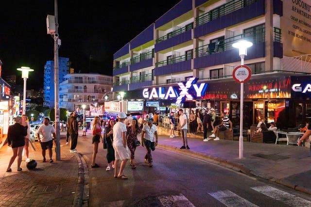 <p>Undercover police officers are now being used on the Magaluf strip  </p>