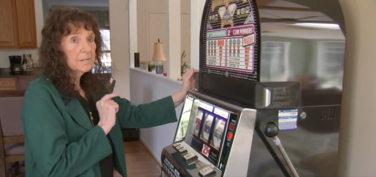 A woman says she won m on slots at a casino. But they won’t pay her