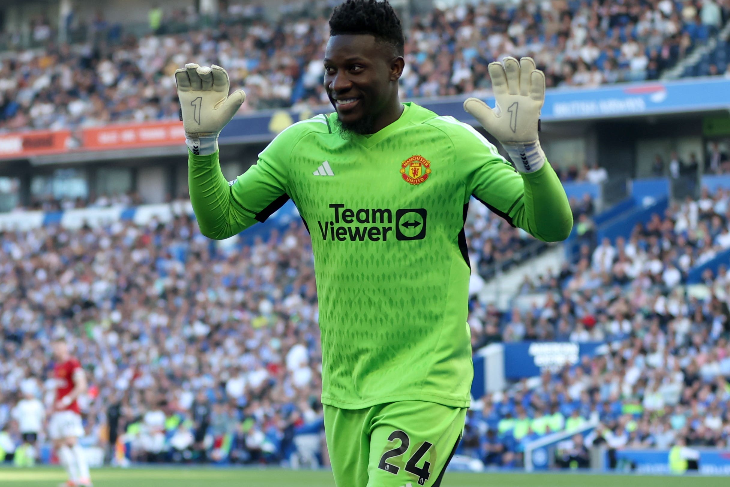 Andre Onana will not change his game despite chaotic first season