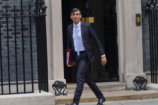 <p>The Infected Blood Inquiry said Rishi Sunak’s Government has compounded the suffering of the victims of the scandal with the ‘sluggish pace’ and lack of transparency on compensation (Yui Mok/PA)</p>