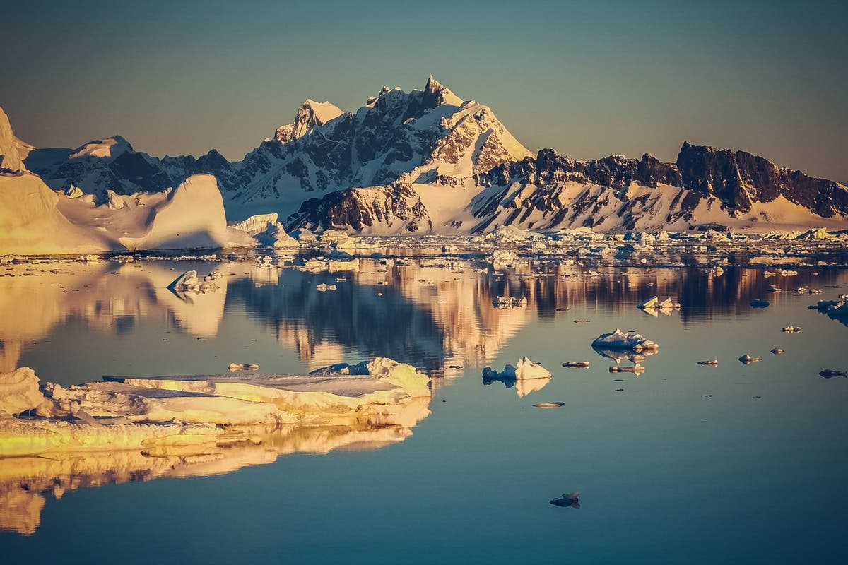 Record low sea-ice levels around Antarctica ‘likely due to climate change’