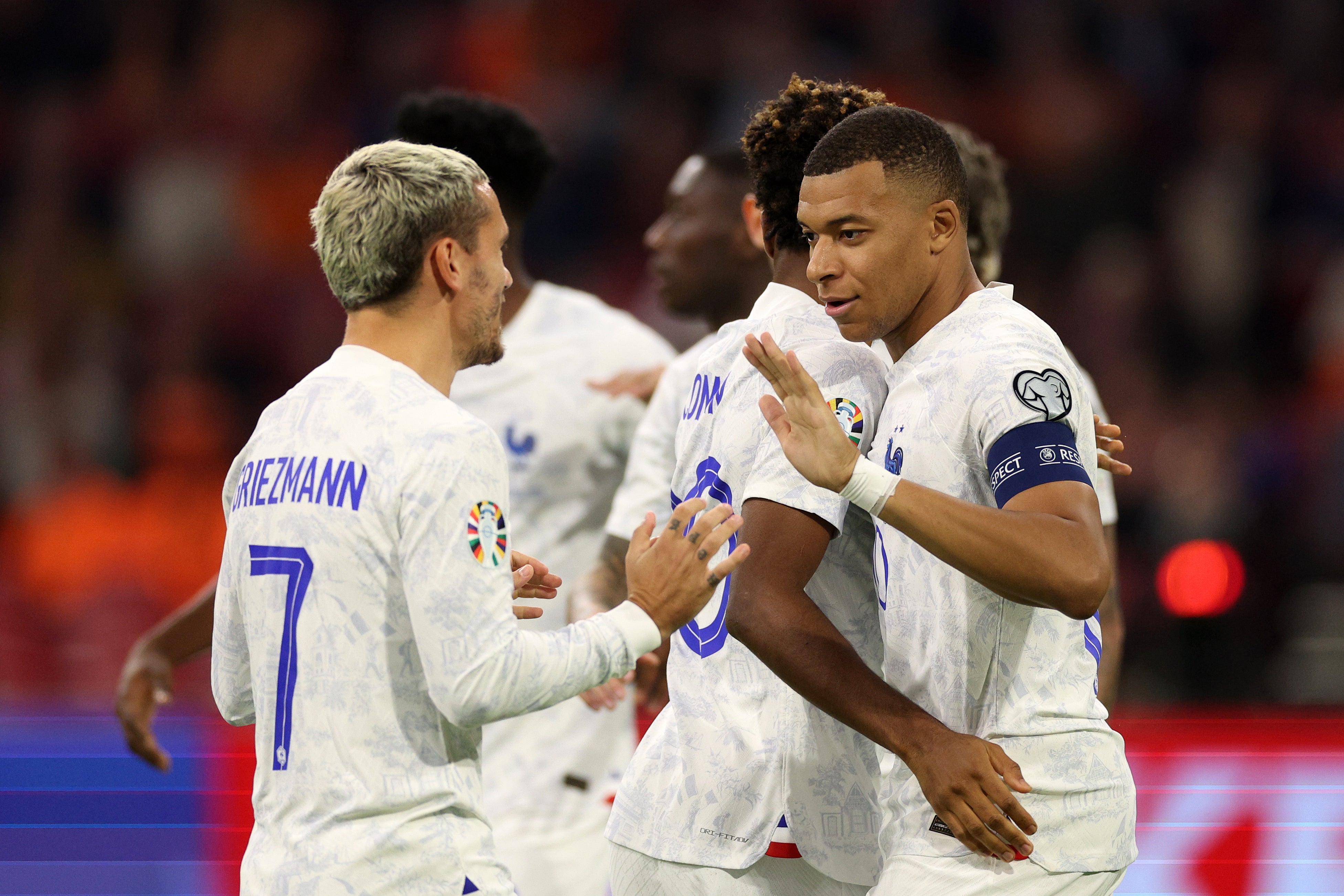 Antoine Griezmann and Kylian Mbappe starred at the last World Cup and France will be contenders again