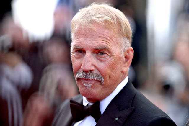 <p>Kevin Costner attends the ‘Horizon: An American Saga' Red Carpet at the 77th annual Cannes Film Festival</p>